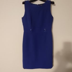 Blue Tahari mid dress